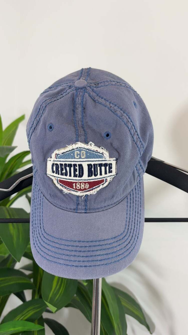 Crested Butte Co. Est 1880 Colorado Ouray Sports Wear Hat